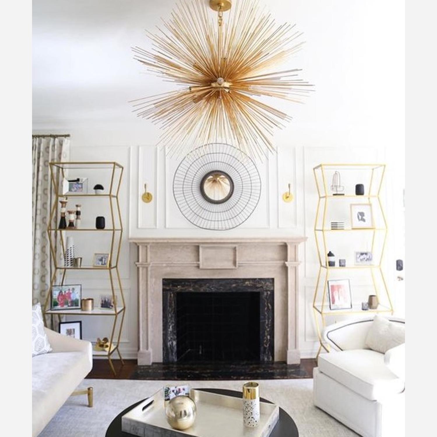 Strada Pendant Gild Pendant Light Medium - Andrew Martin