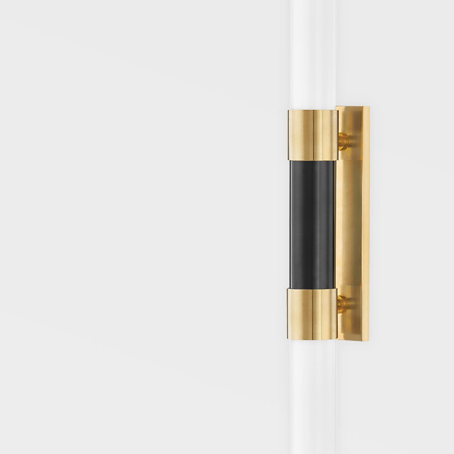 Huntington Double Wall Light Light Brass Bronze - Andrew Martin