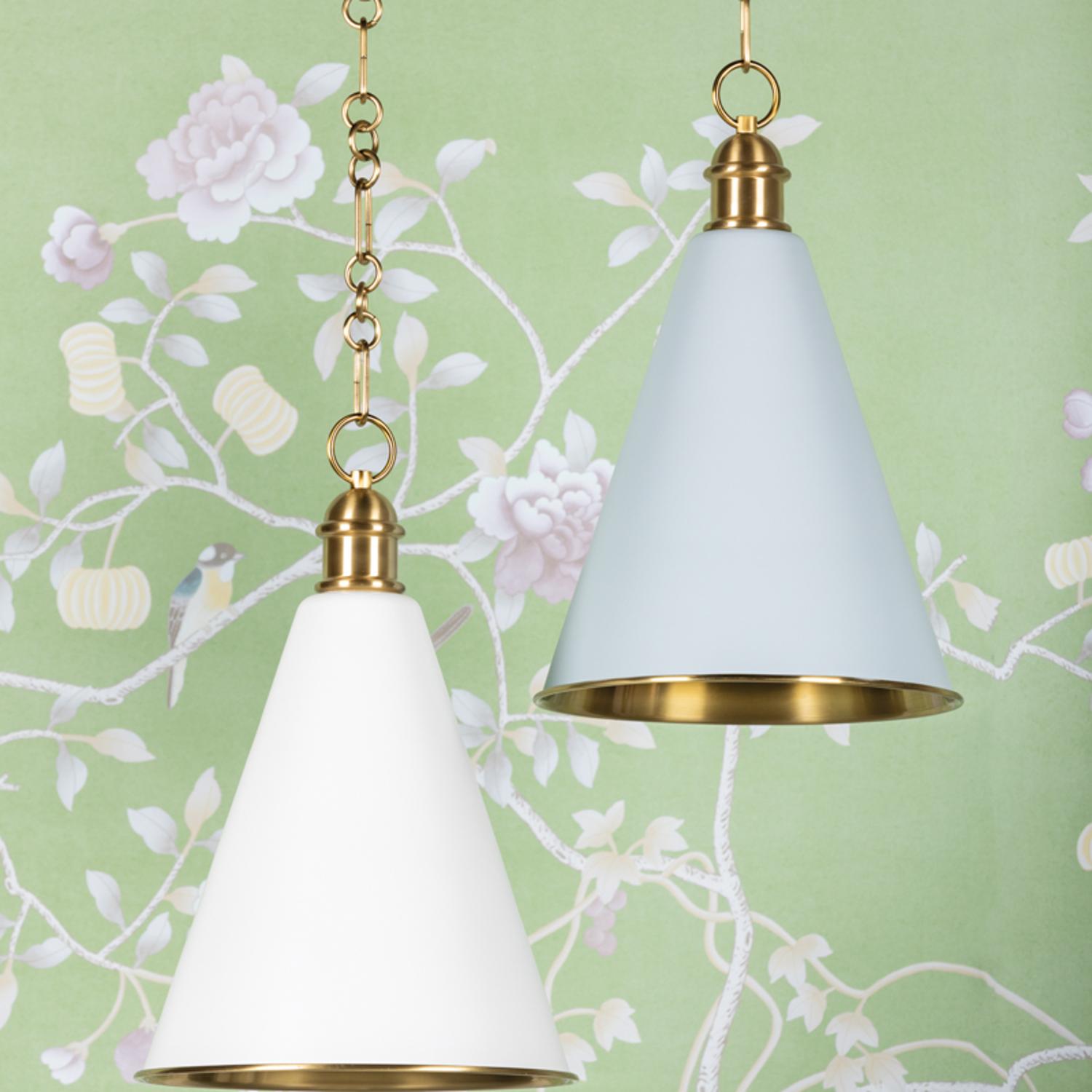 Fenimore Pendant Soft Blue Light - Andrew Martin