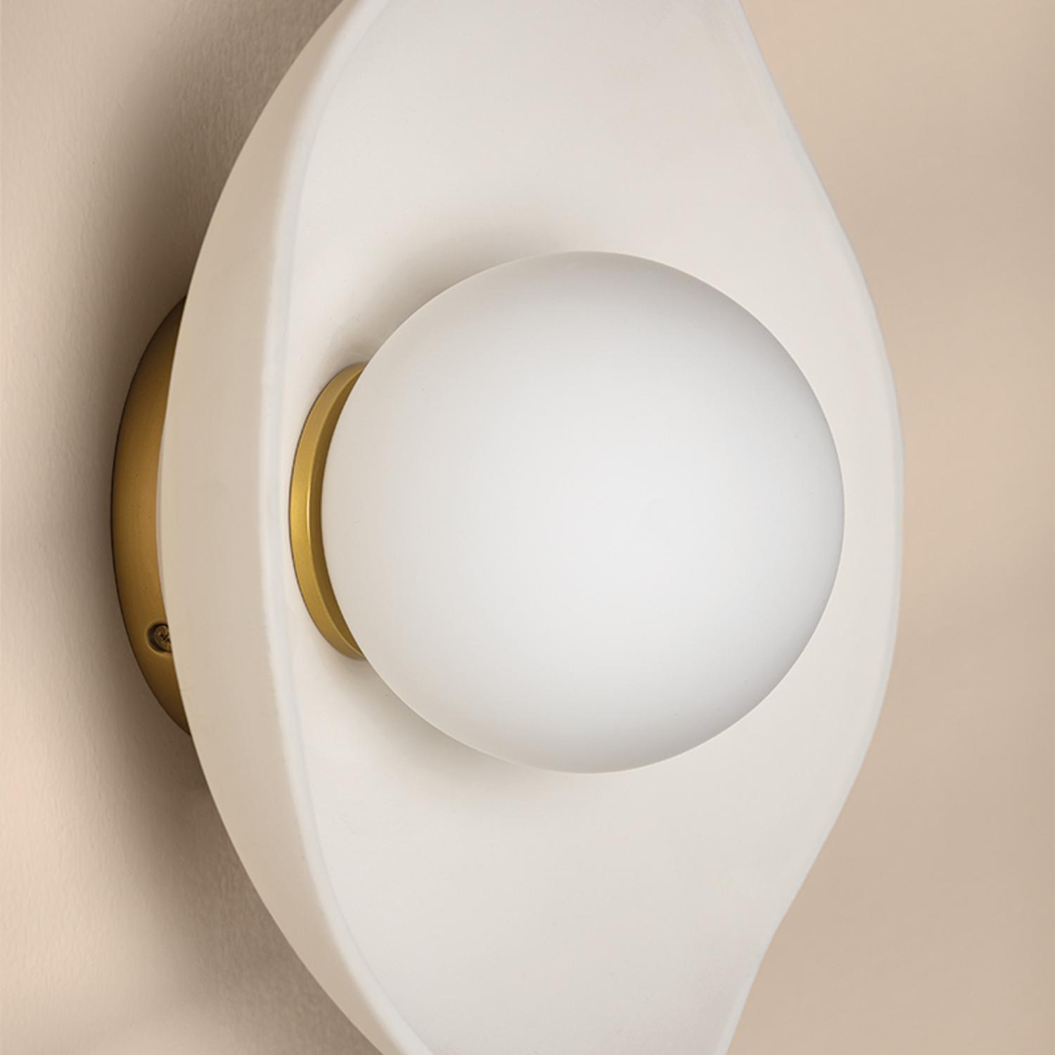 Bacia Wall Light Light White - Andrew Martin