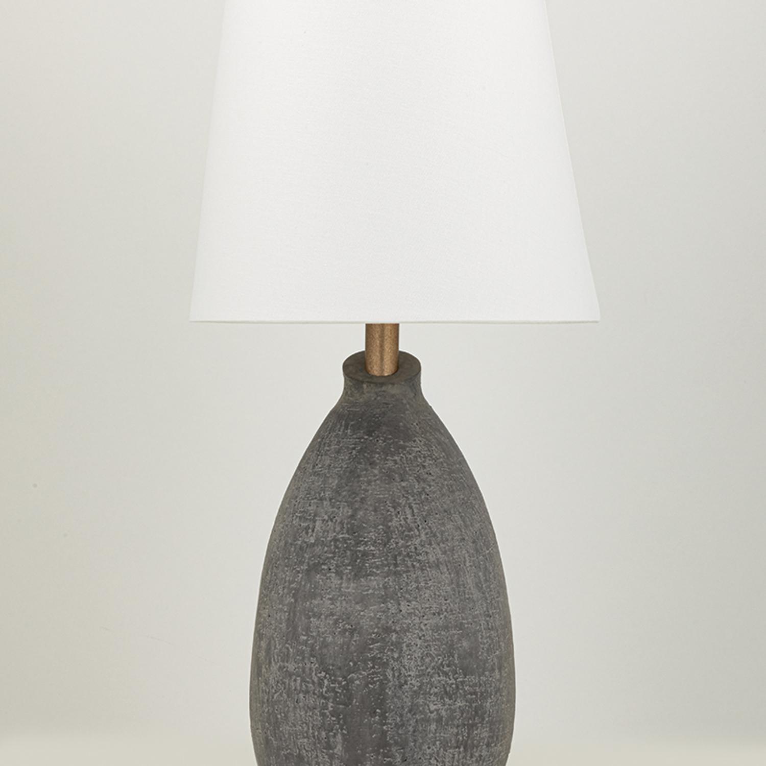 Denali Table Lamp Light Grey - Andrew Martin