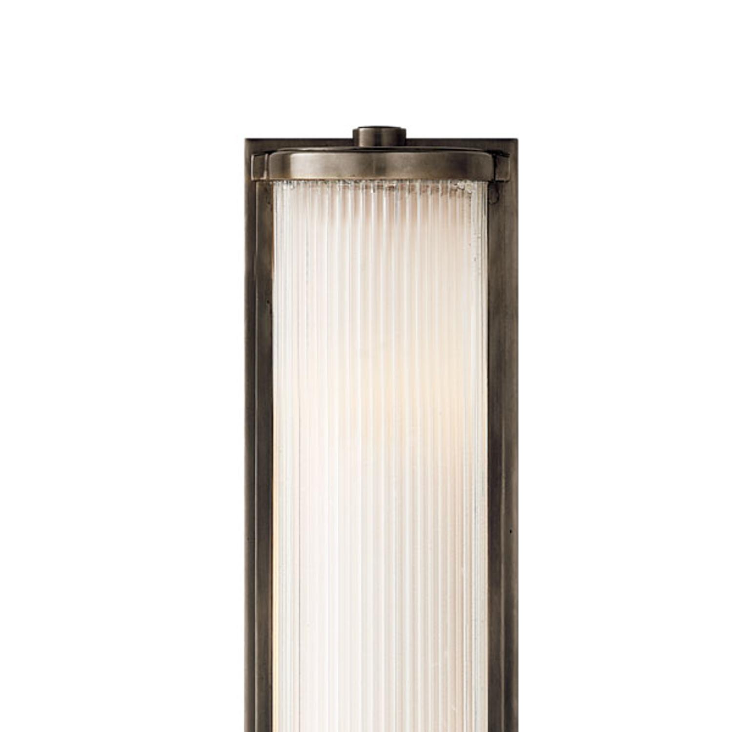 Dresser Wall Light Bronze Wall Light Long - Andrew Martin