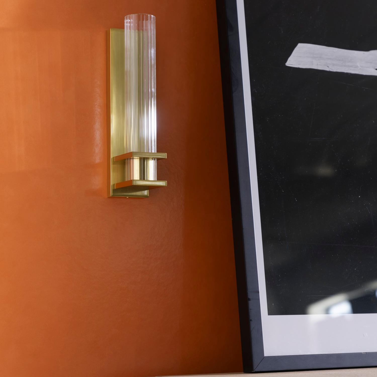 Sperry Wall Light Brass Wall Light Aged Brass - Andrew Martin