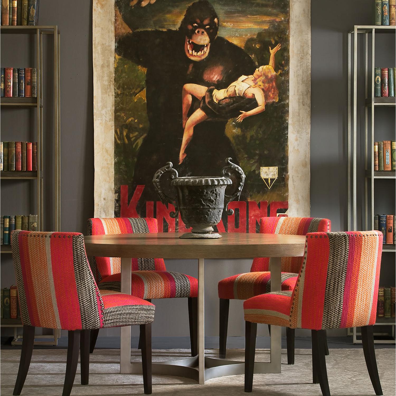 Ashton Round Dining Table Round Dining Table Light Small - Andrew Martin