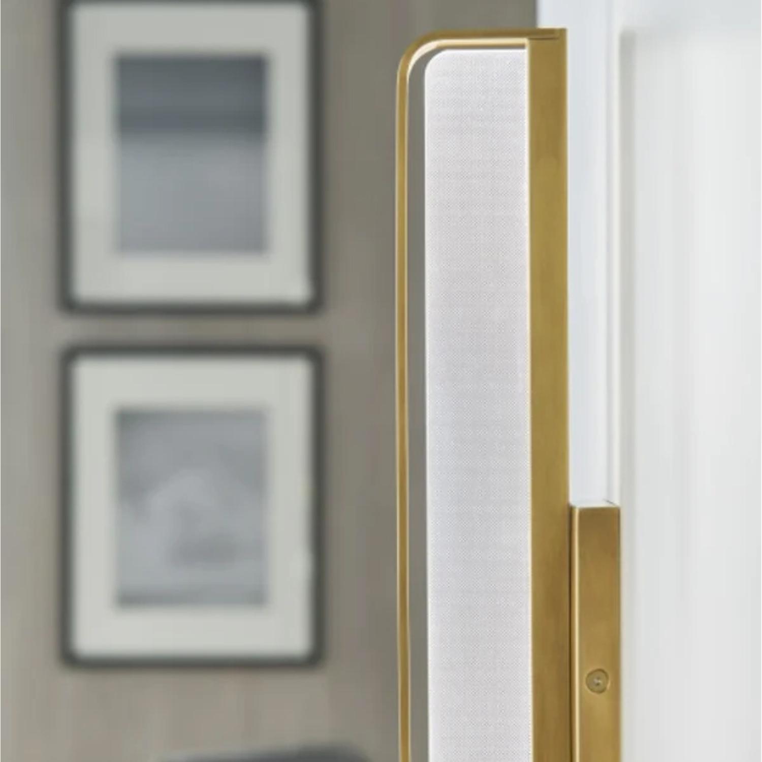 Banda Wall Light Brass Wall Light Natural Brass - Andrew Martin