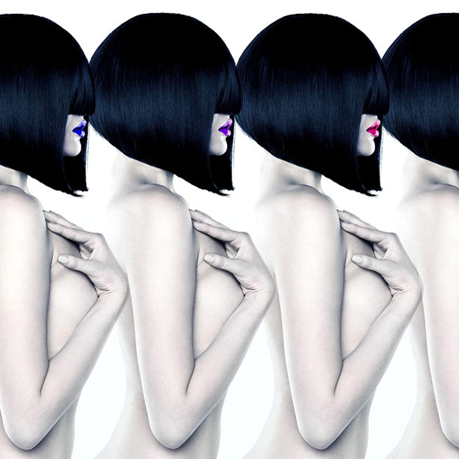 Ladies Rainbow Plexiglass Artwork Rainbow 180cm X 75cm - Andrew Martin