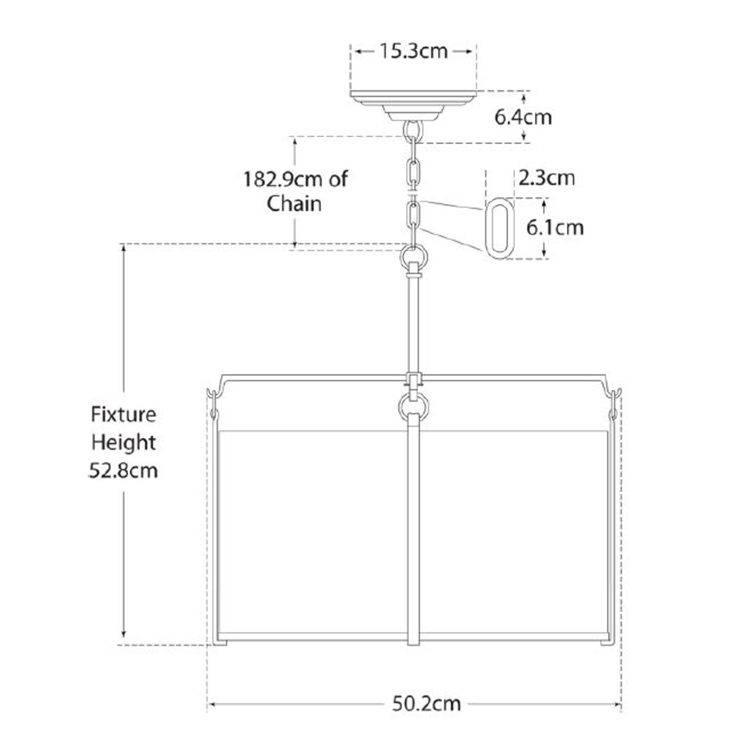 Aspen Pendant Light Black - Andrew Martin