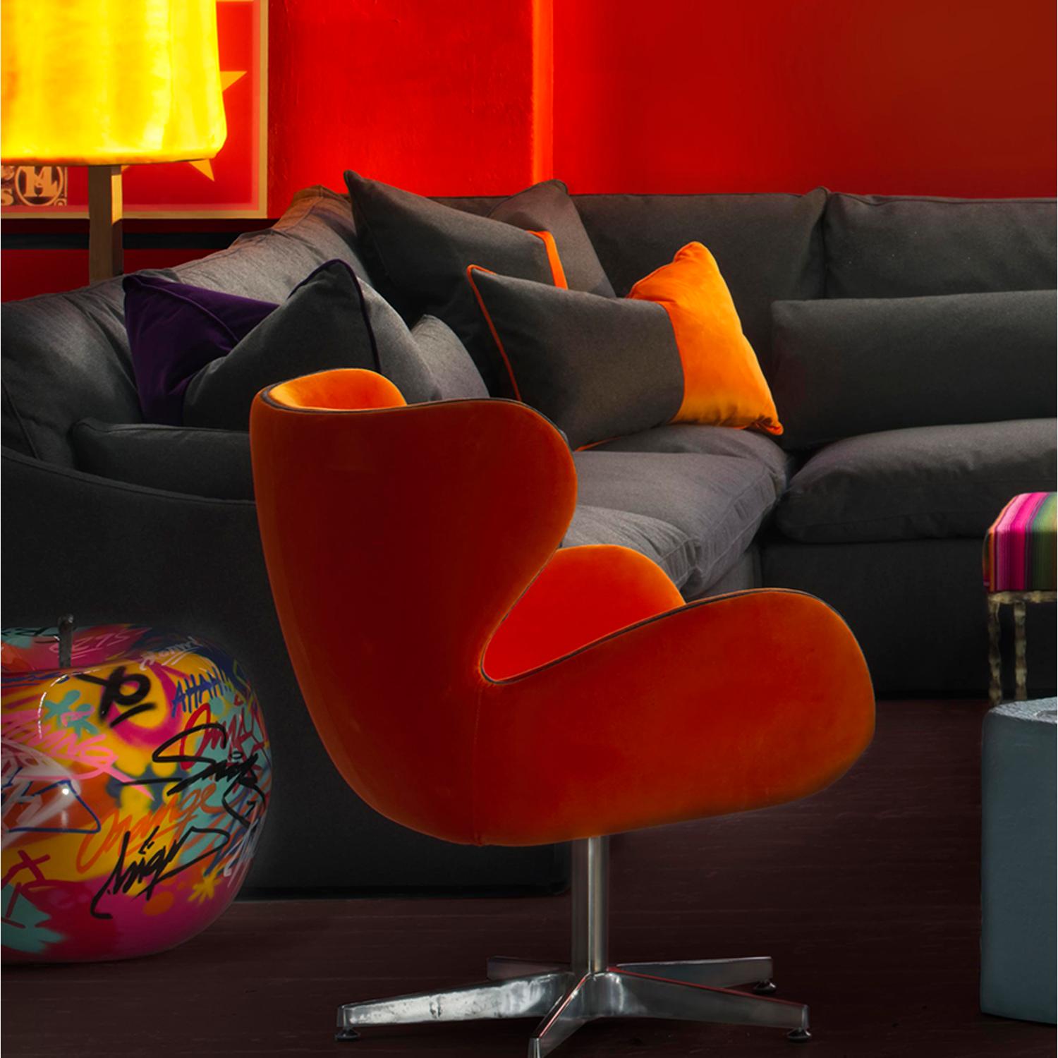 Apple Graffiti S Accessory 20cm X 15cm Multicoloured - Andrew Martin