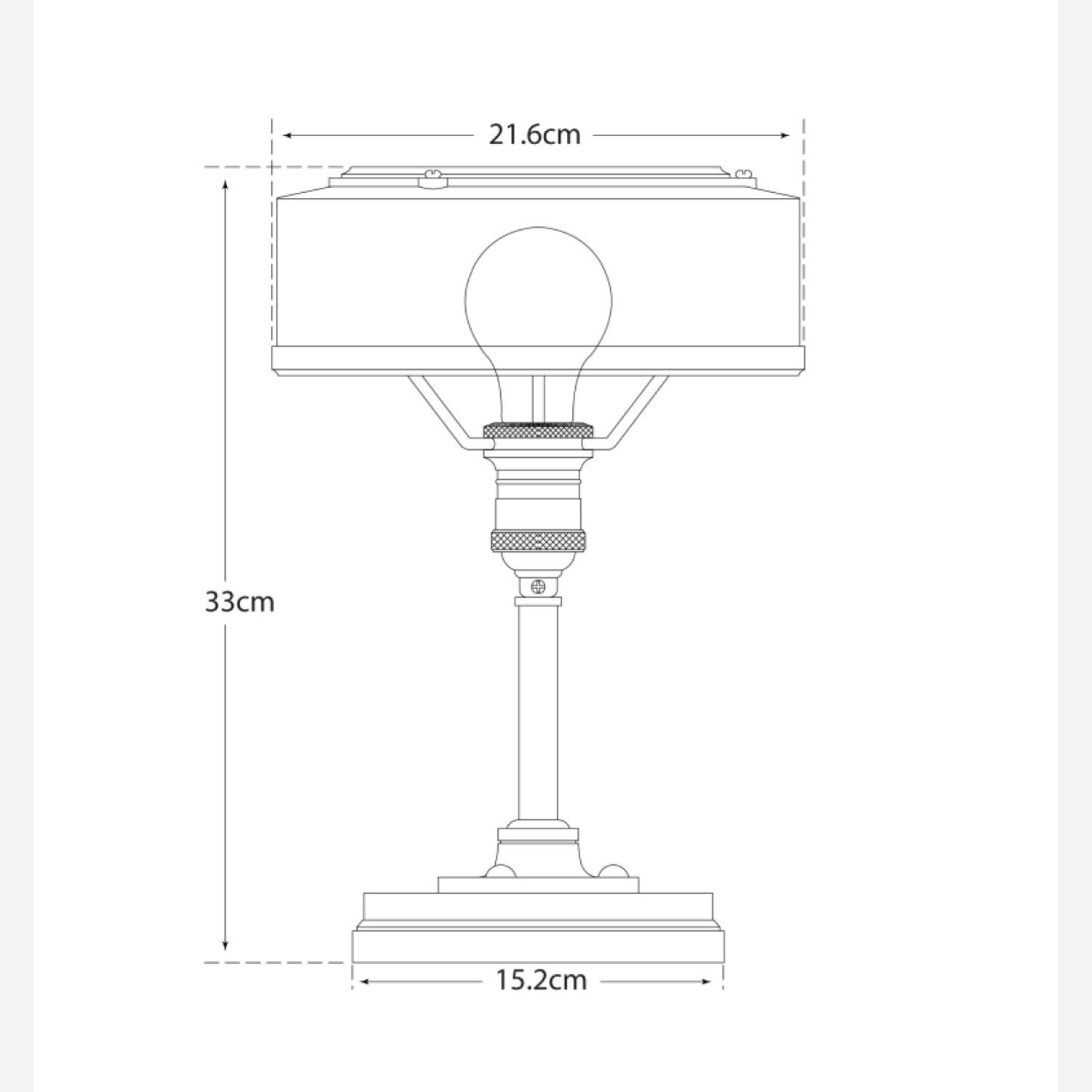 Henley Desk Light Bronze Light - Andrew Martin