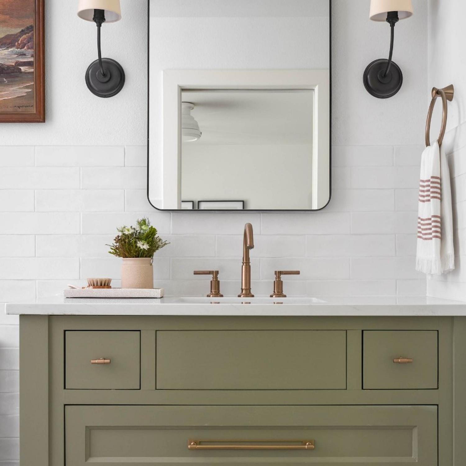 Vendome Single Wall Light Bronze Light Single - Andrew Martin