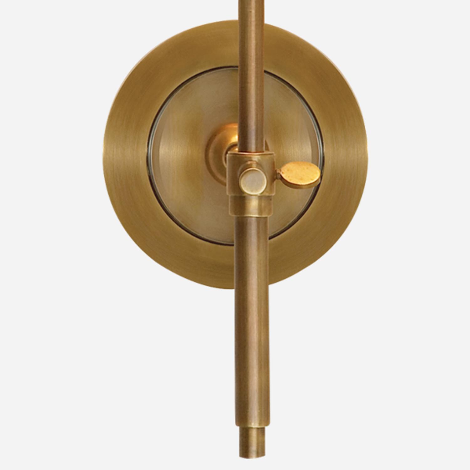 Bryant Wall Light Brass Wall Light Hand-rubbed Antique Brass - Andrew Martin