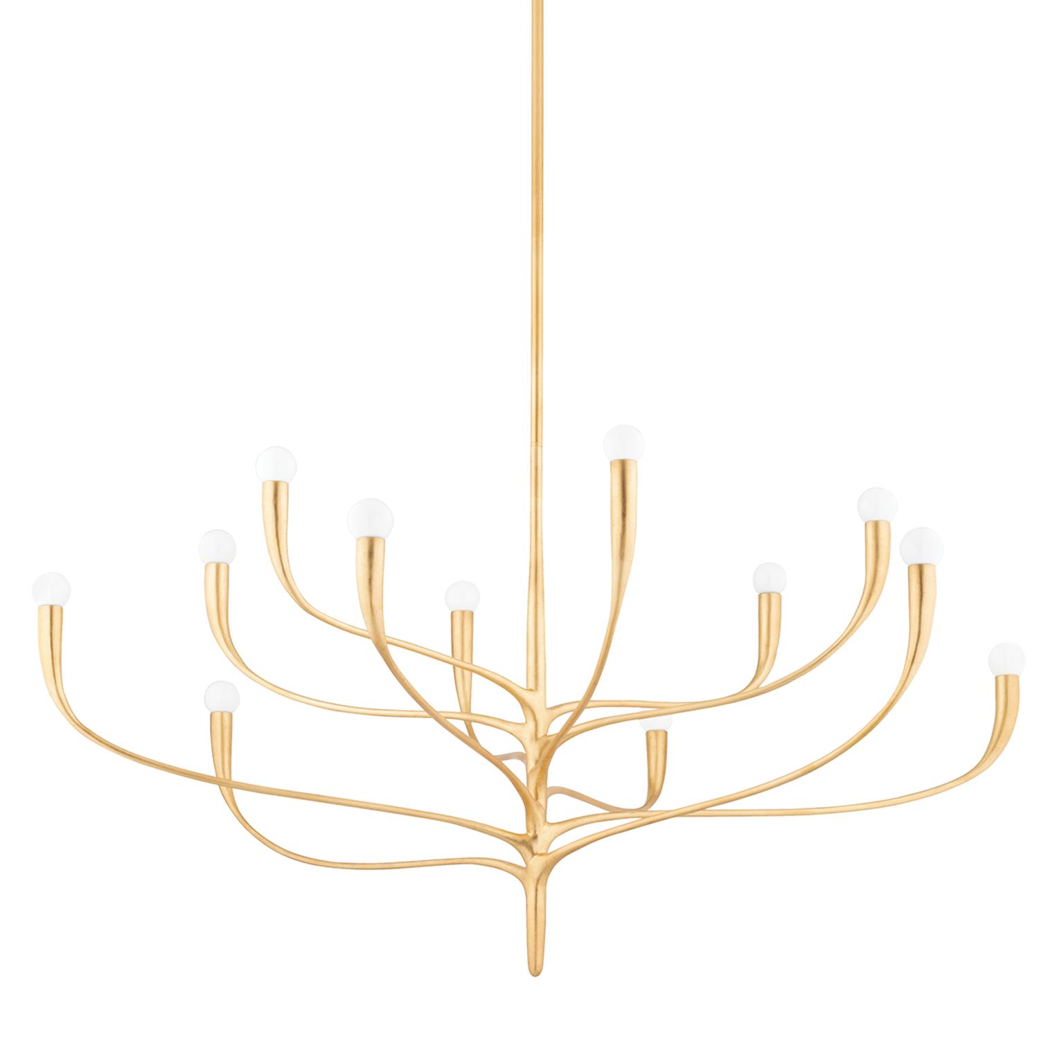 Labra Chandelier Large Gold - Andrew Martin