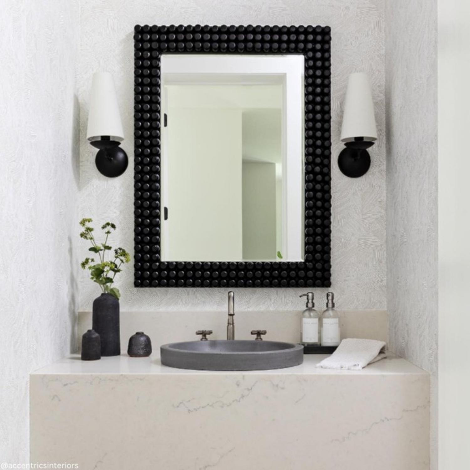 Fontaine Single Wall Light Aged Iron Light Single - Andrew Martin