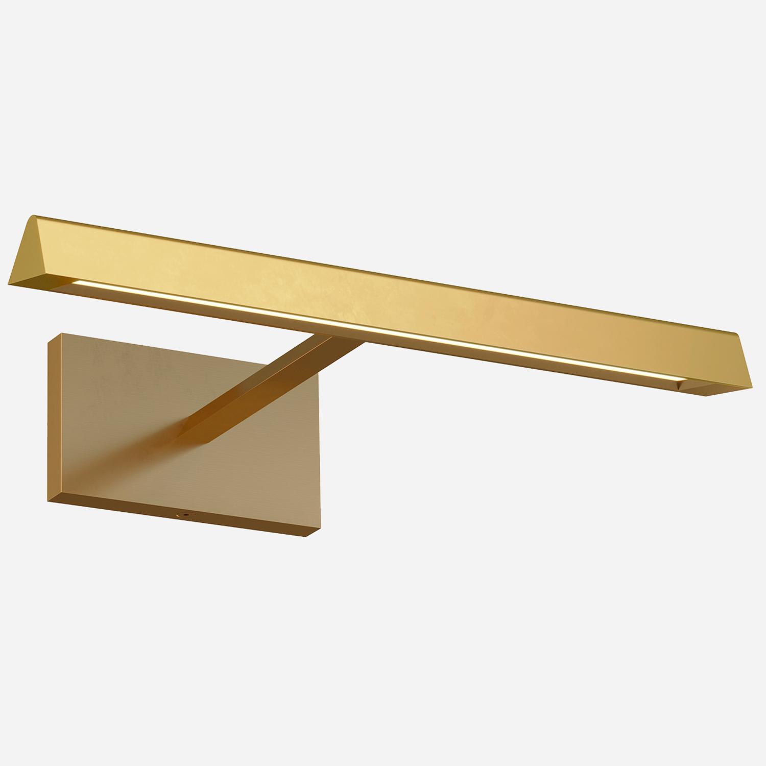 Dessau Picture Light Brass Picture Light Natural Brass - Andrew Martin