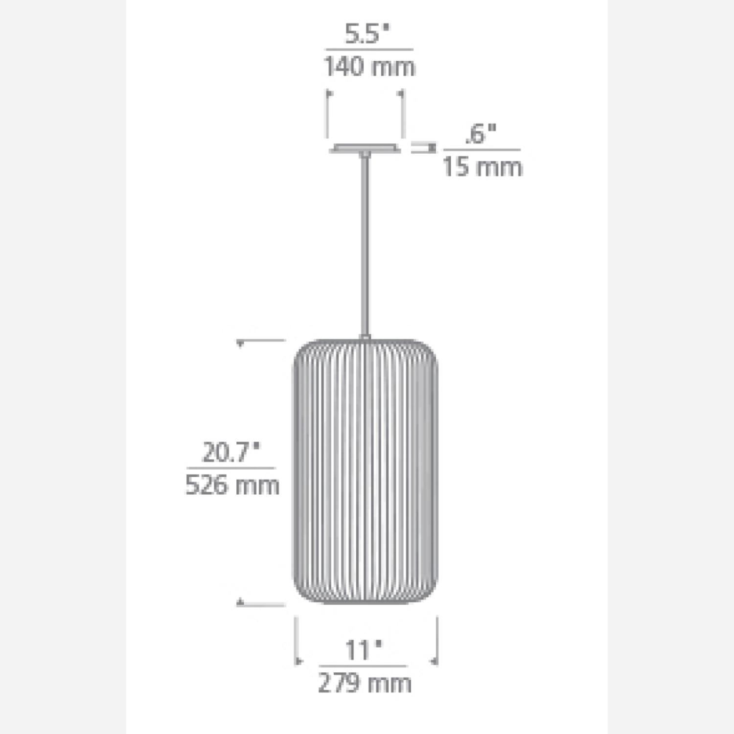 Kai Pendant Iron Pendant Light Aged Iron - Andrew Martin