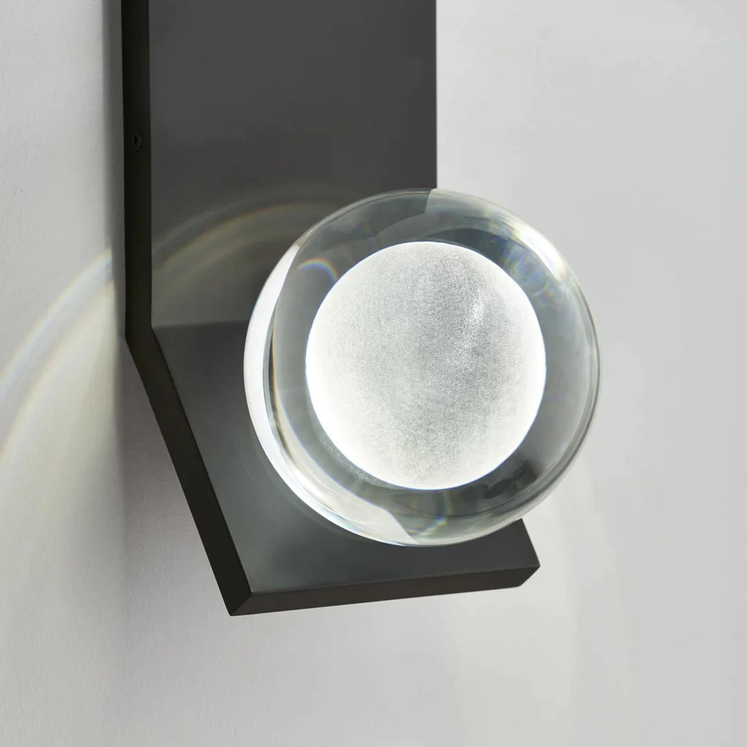 Mina Wall Light Nightshade Black Wall Light - Andrew Martin