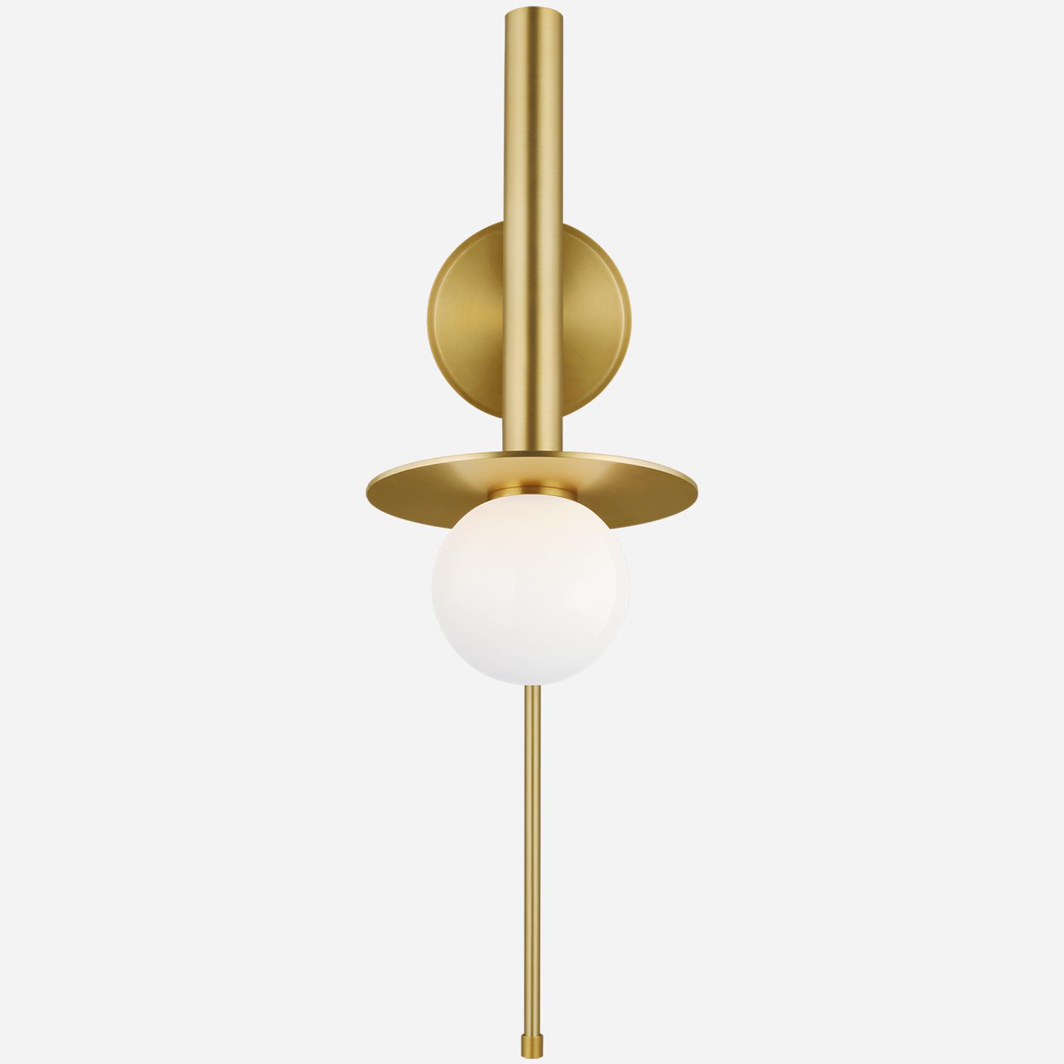 Nodes Pivot Wall Light Brass Wall Light Burnished Brass - Andrew Martin