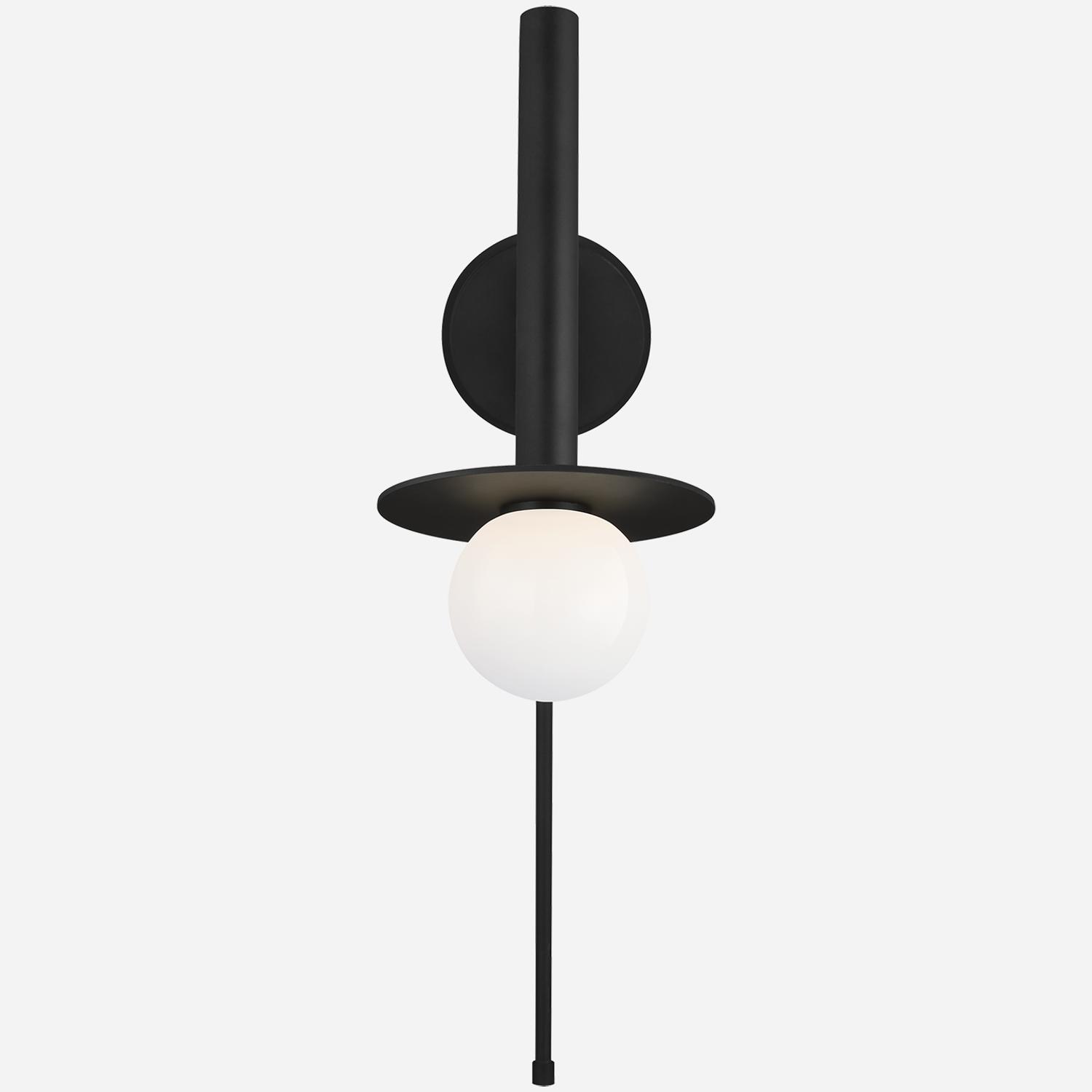Nodes Pivot Wall Light Midnight Black Wall Light - Andrew Martin