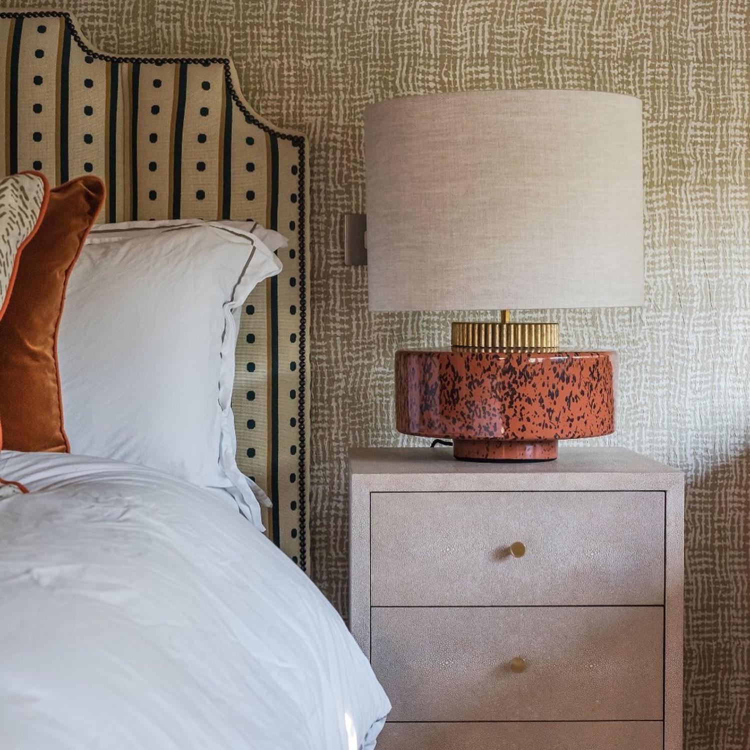 Georgia Bedside Table Cream Bedside Table - Andrew Martin