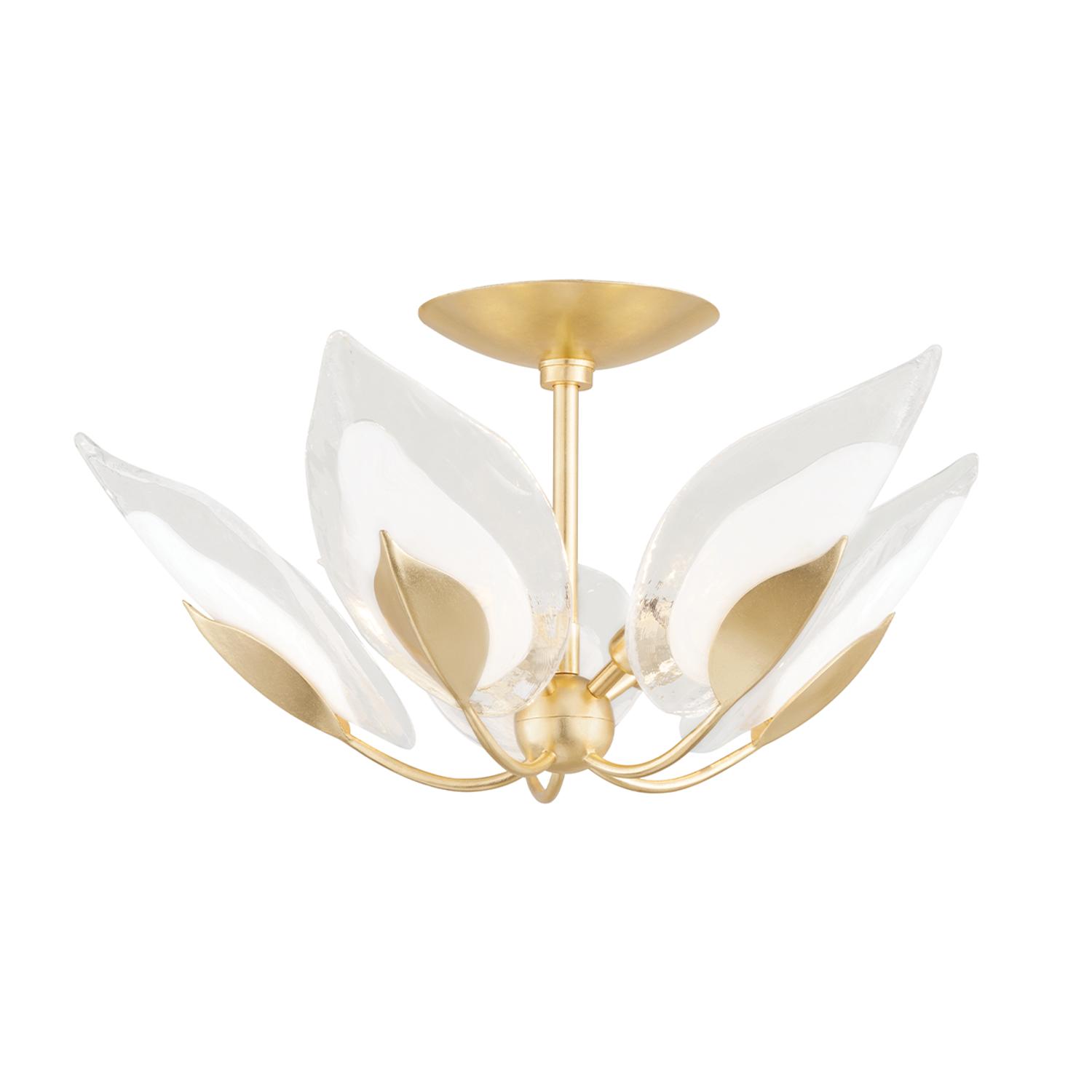 Blossom Pendant Flush Mount Gold - Andrew Martin