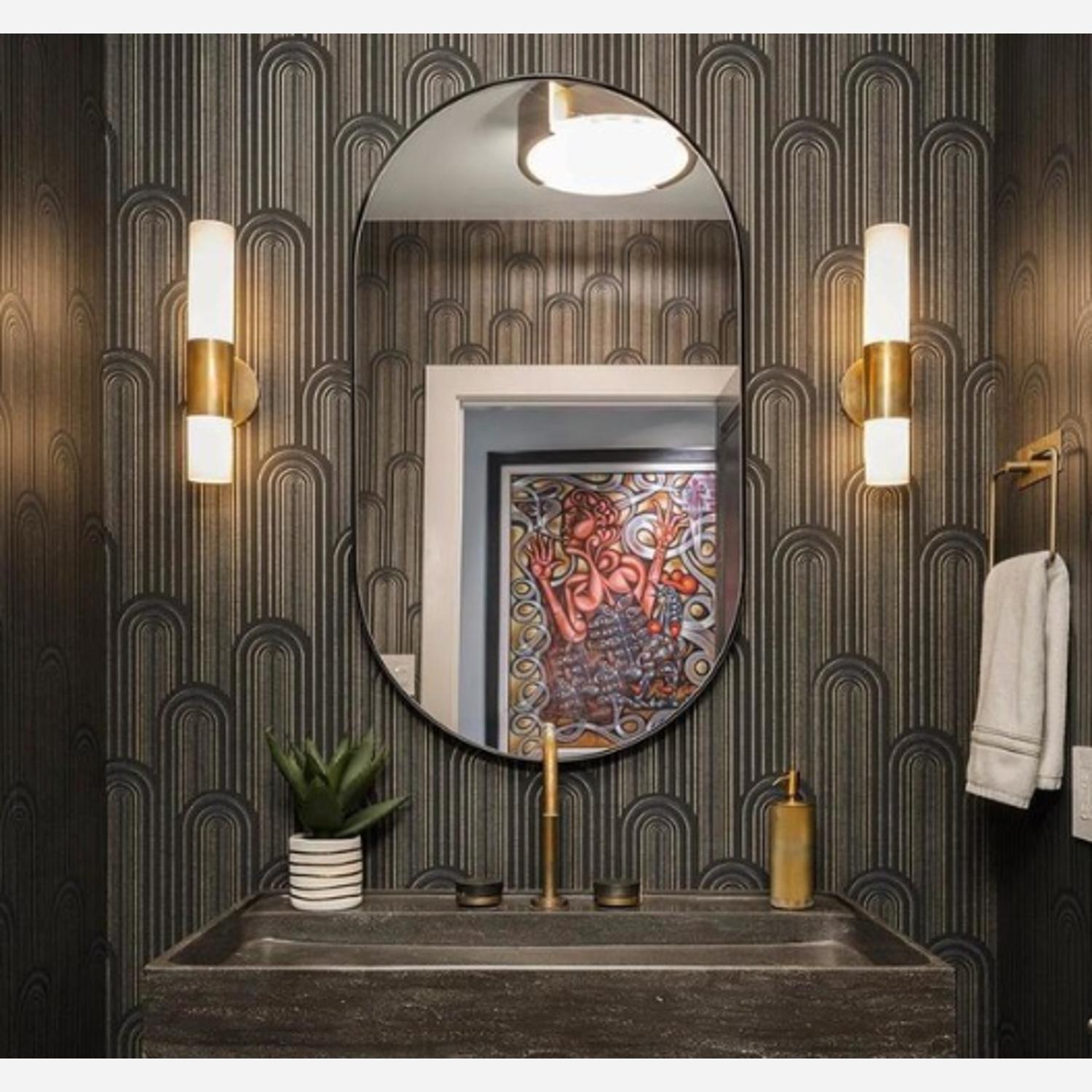 Penz Wall Light Brass Wall Light Hand-rubbed Antique Brass - Andrew Martin