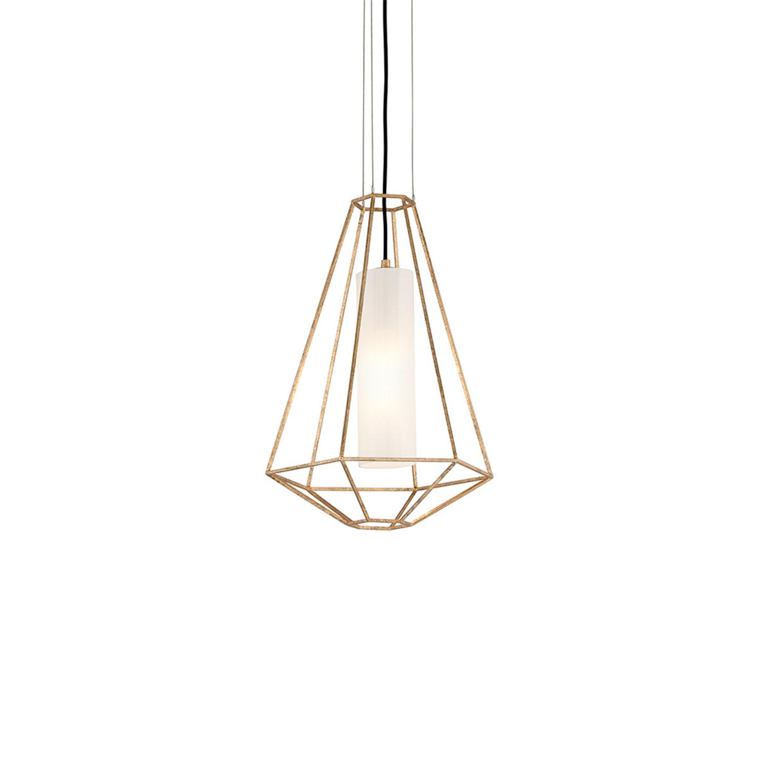Draft Tall Pendant Ceiling Light Gold - Andrew Martin