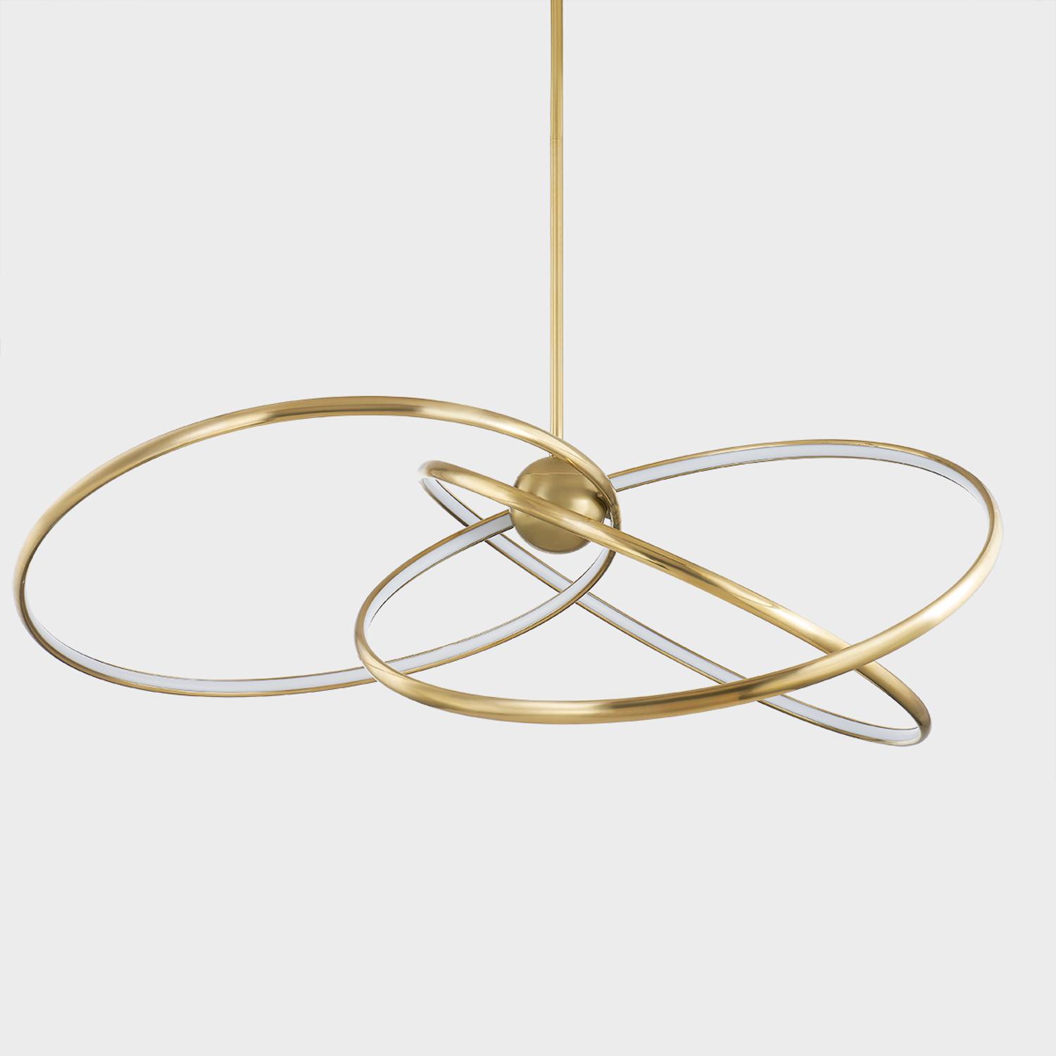 Alula Pendant Light Light Brass - Andrew Martin