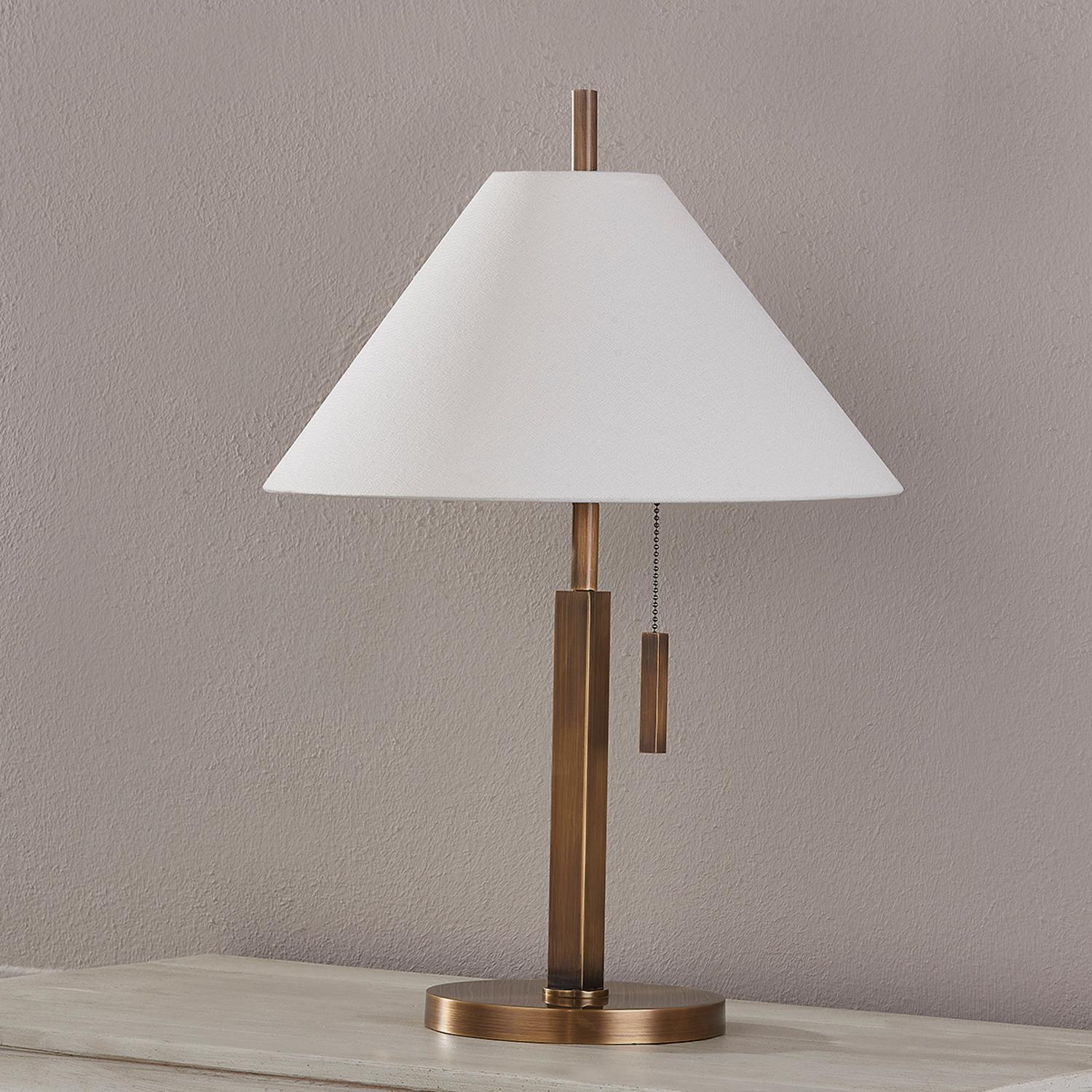 Clic Table Lamp Light Brass - Andrew Martin