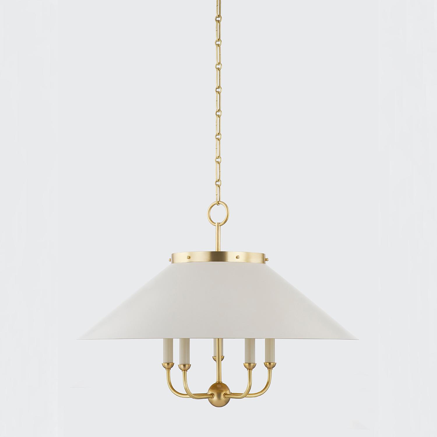 Clivedon Light Brass White - Andrew Martin