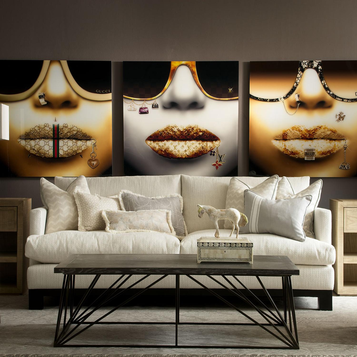 G-gold Plexiglass Artwork 150cm X 150cm - Andrew Martin