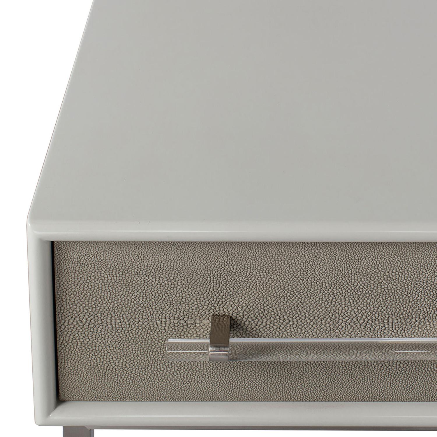 Alice Bedside Table Grey Bedside Table - Andrew Martin