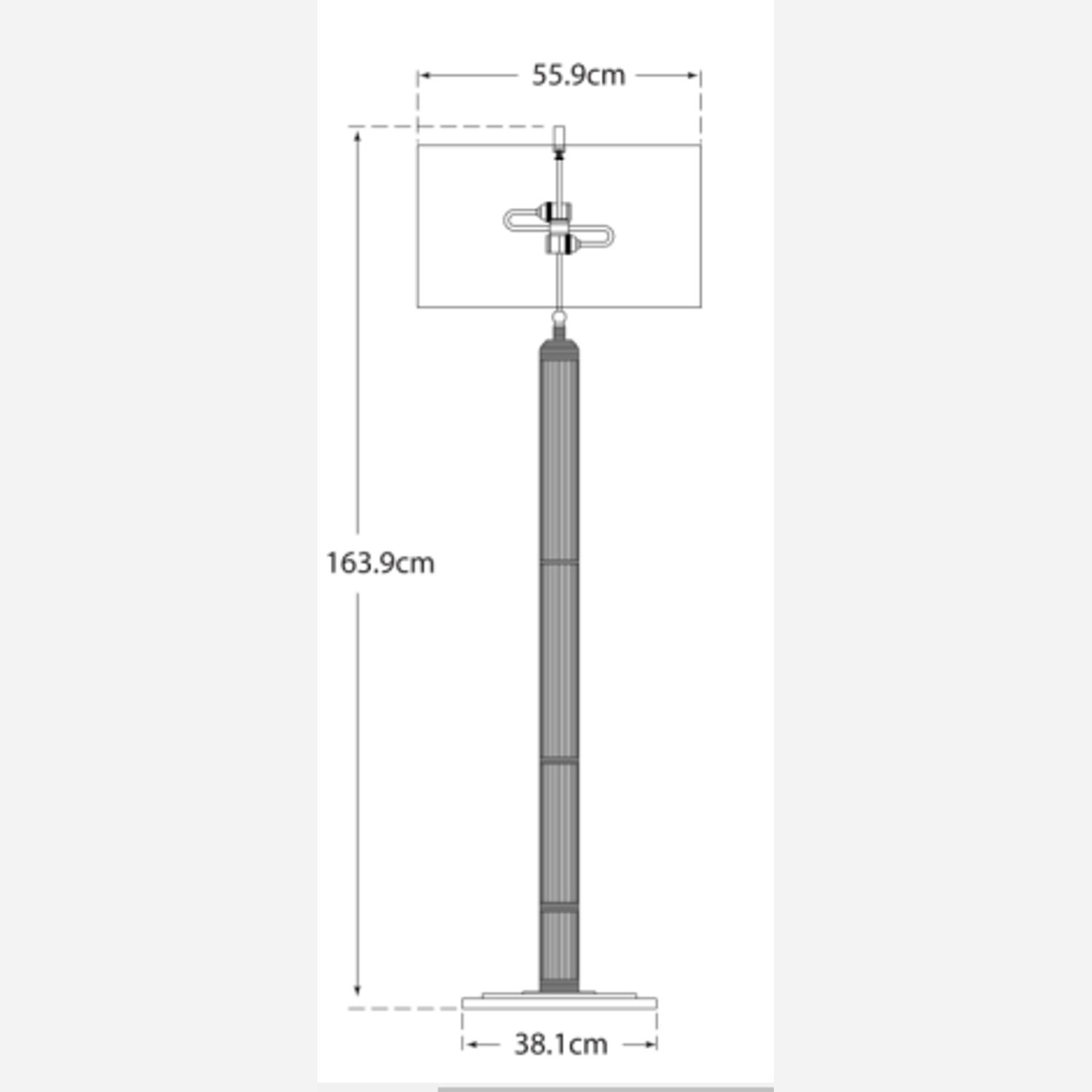 Longacre Floor Lamp Bronze Floor Lamp - Andrew Martin