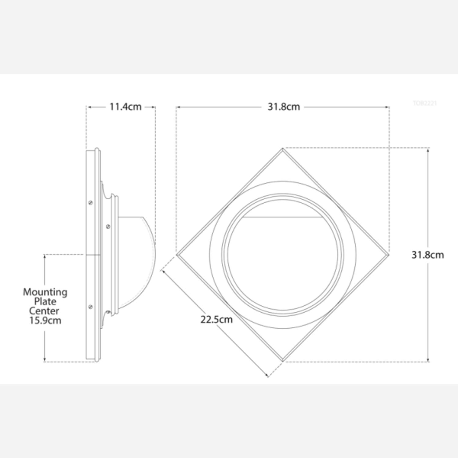 Venice Wall Light Brass Wall Light Hand-rubbed Antique Brass - Andrew Martin
