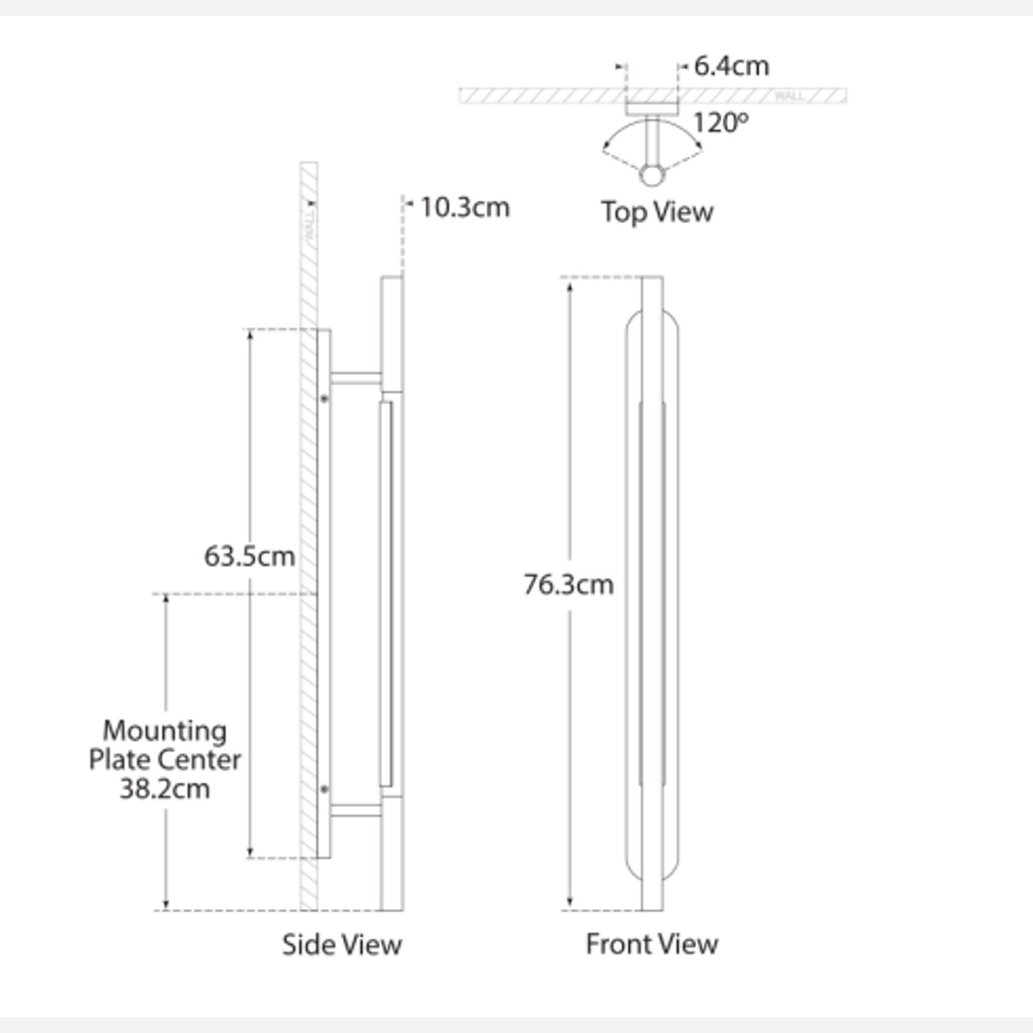 Rousseau Large Wall Light Bronze Wall Light Large Bronze Crystal - Andrew Martin