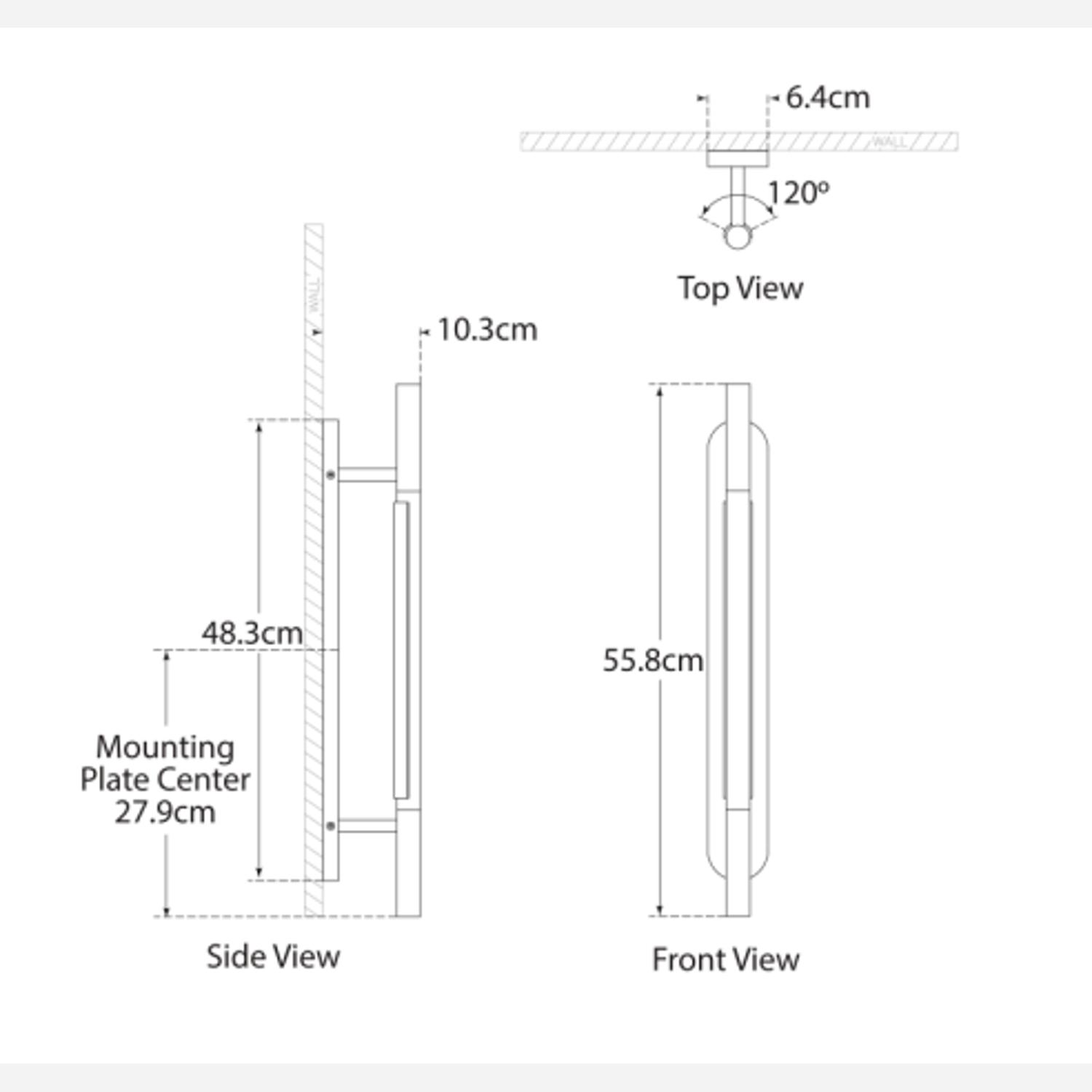 Rousseau Large Wall Light Brass Wall Light Large Antique-burnished Brass Crystal - Andrew Martin