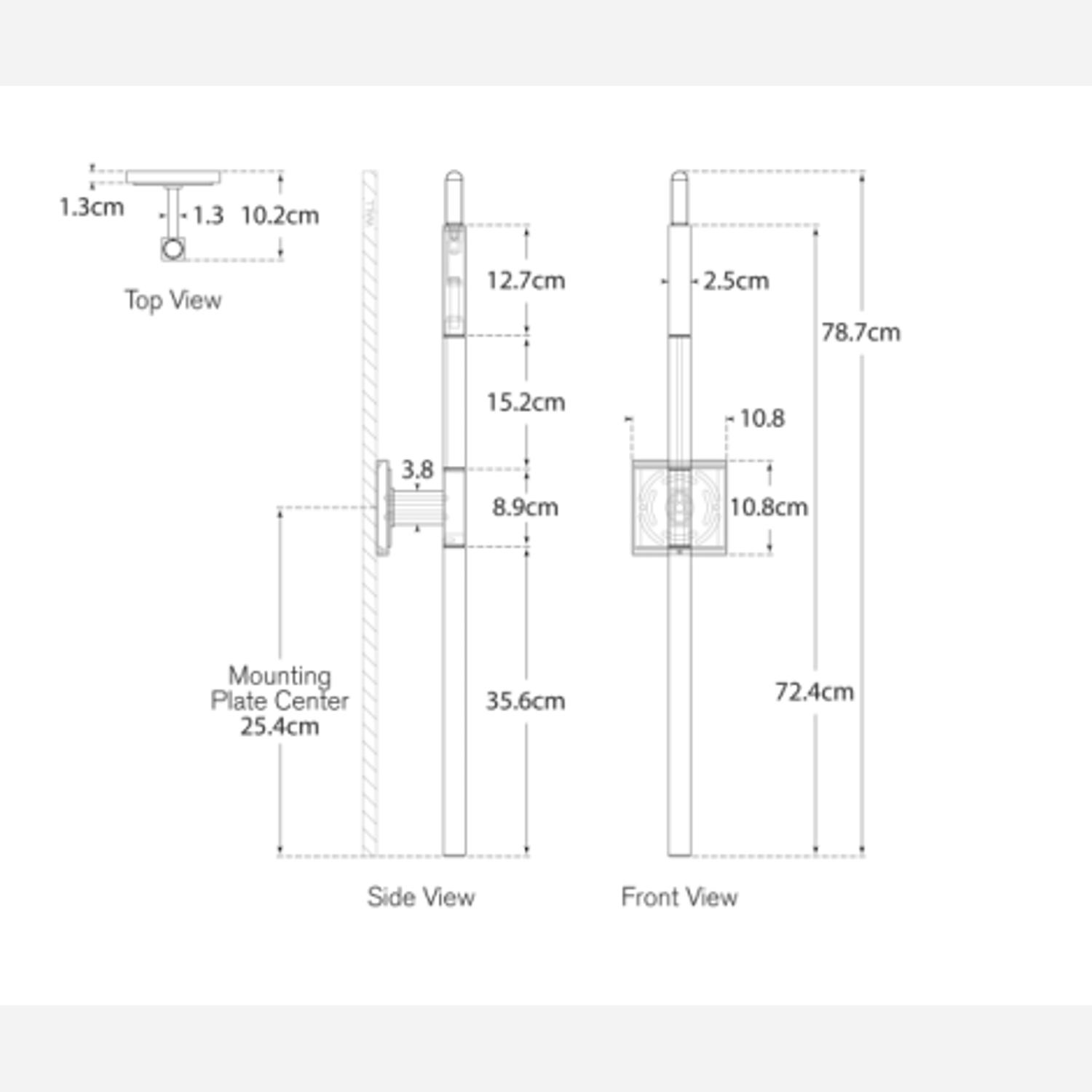 Reagan Wall Light Nickel Wall Light Medium Polished Nickel Crystal - Andrew Martin