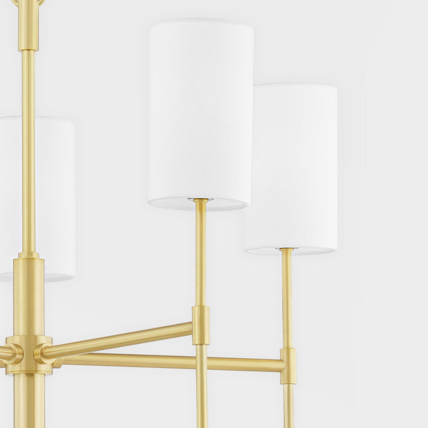 Olivia Chandelier Brass - Andrew Martin