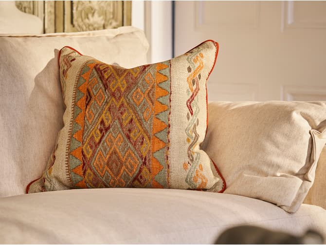 Frida Sunset Cushion | Kit Kemp - Andrew Martin