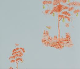 Pear_Tree_Sunset_Orange_Wallpaper_Large