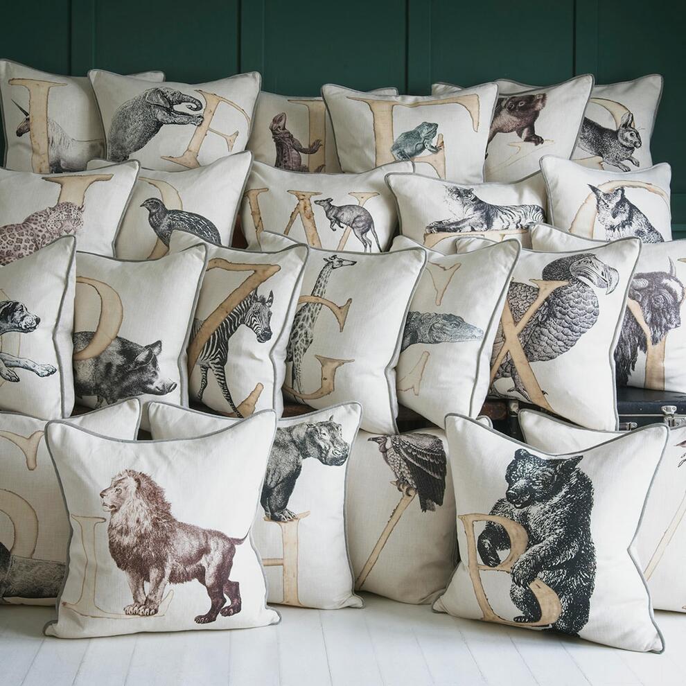 Alphabet Cushion U Andrew Martin