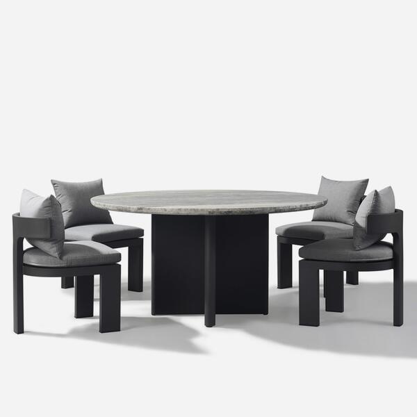 Caicos Round Outdoor Dining Table Andrew Martin
